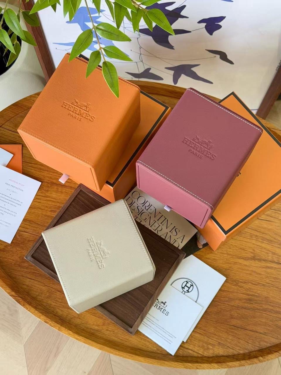 Hermes single Tissue Box - Image 2 of 6